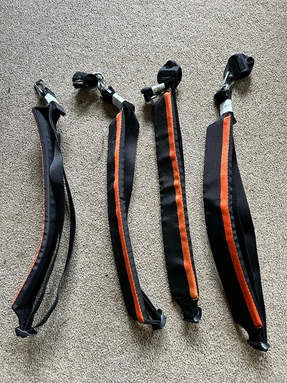 Lot of 4 Genuine Stihl Deluxe Trimmer Harness Straps